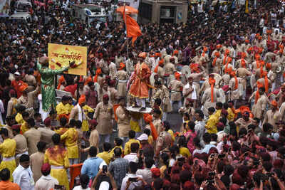 A farewell to Bappa with devotion and cultural spirit