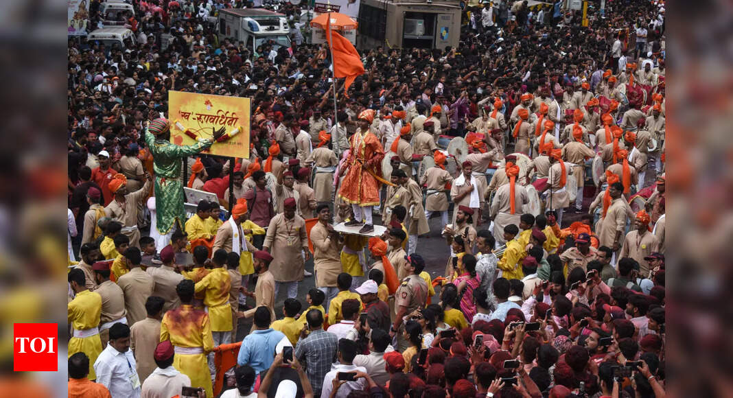 A farewell to Bappa with devotion and cultural spirit