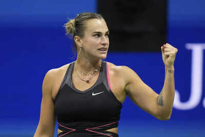 Reigning champion Aryna Sabalenka was gifted yet another custom WWE belt after winning second consecutive US Open title