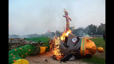 Dussehra celebrations at Patna's Gandhi Maidan go high-tech this year