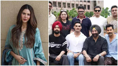 Sonam Bajwa comes on board for 'Border 2', leaving fans excited as she will be reuniting with Diljit Dosanjh for 5th time - Report