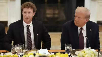 Captado en cámara: Mark Zuckerberg le dice a Donald Trump: "Lamento no haber sido..."
