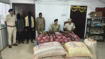 Police arrest 2 firearm dealers in Kandhamal, seize ganja and country-made guns