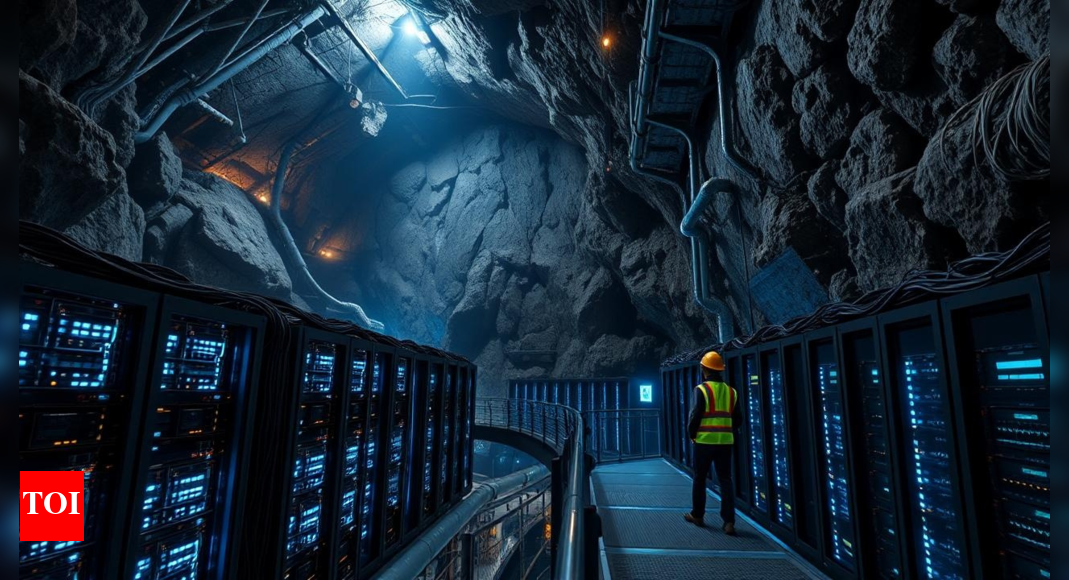 Digital economy: Coal India explores data centres in closed mines; to boost digital infra, sustainability – The Times of India