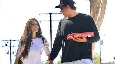 Justin Herbert spotted on date with Madison Beer after beating Patrick Mahomes