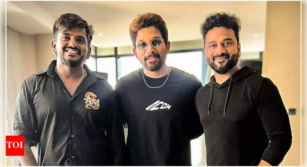 'Allu Arjun is an icon': Ashwath Marimuthu shares pictures with 'Pushpa' star and composer Devi Sri Prasad - See Inside