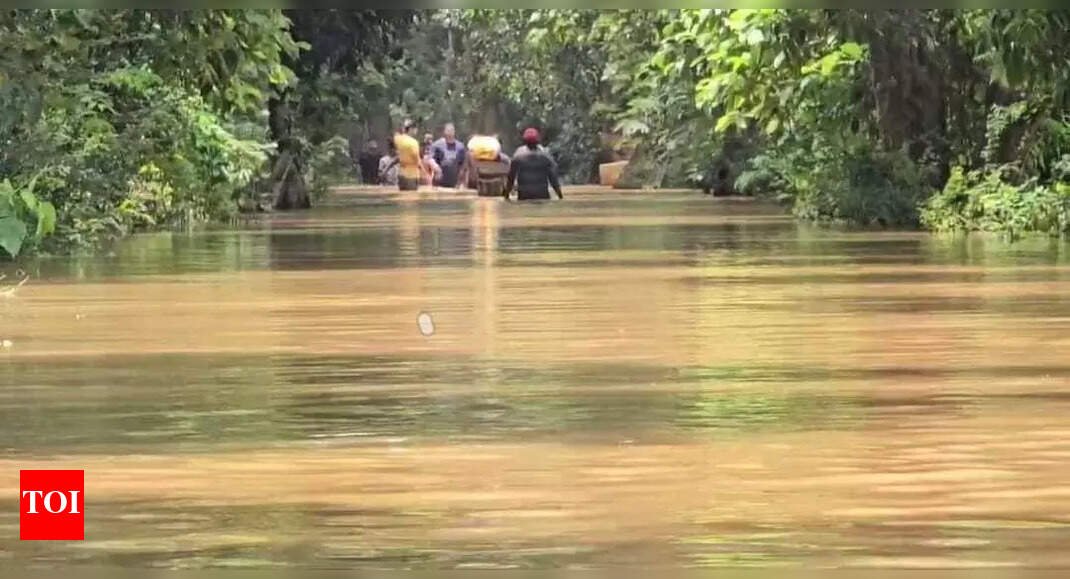 Kendrapada faces fourth flood crisis: 80,000 people affected amidst continued rain