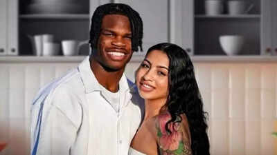 Travis Hunter’s wife makes statement with custom Jaguars boots at NFL debut
