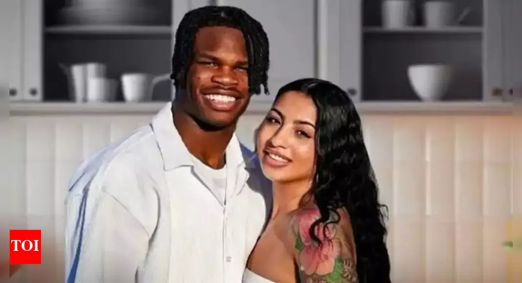 Travis Hunter’s wife makes statement with custom Jaguars boots at NFL debut