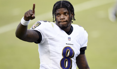 Bills fan who shoved DeAndre Hopkins and got pushed by Lamar Jackson banned from all NFL stadiums