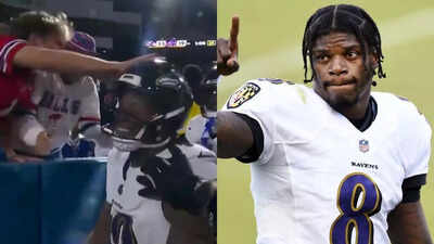 Bills fan faces lifetime NFL ban after hitting Lamar Jackson and Ravens players