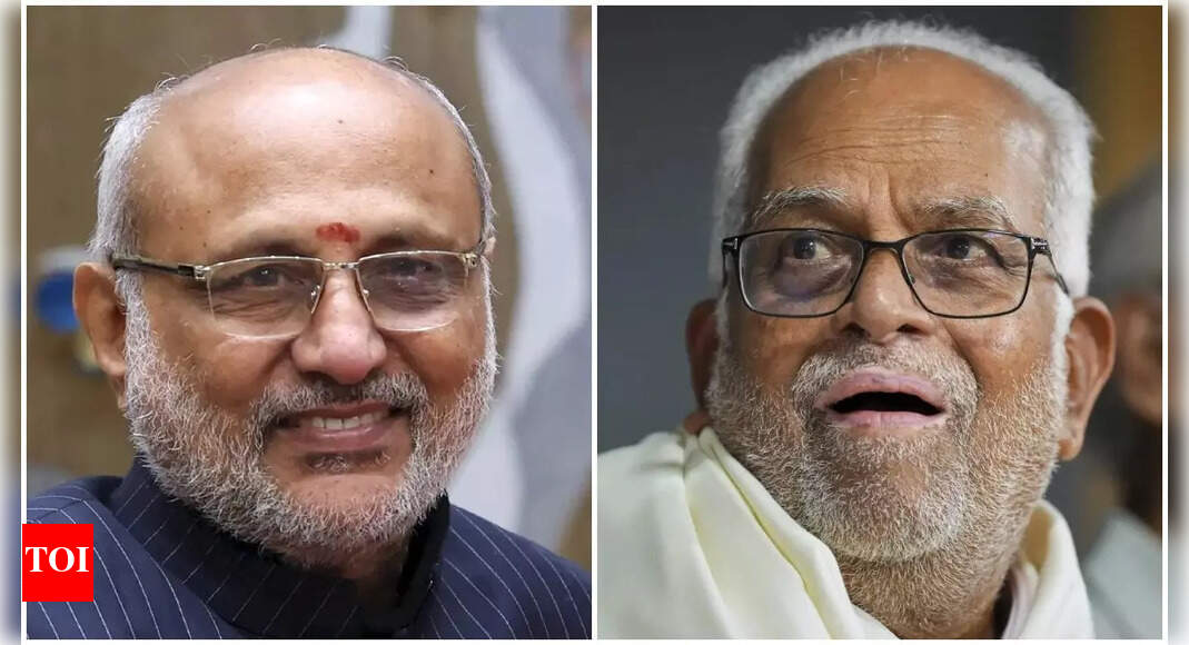 <div>NDAs Radhakrishnan has edge as MPs elect VP today</div> <div>NDA's Radhakrishnan has edge as MPs elect VP today</div>