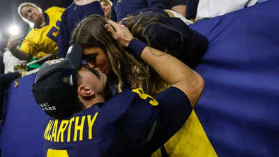 Who is JJ McCarthy’s girlfriend Katya Kuropas? Everything to know about the Vikings QB’s longtime love and fiancée