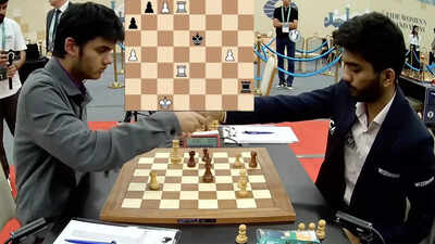 Fide Grand Swiss: Double Blow for India! Gukesh stuned by ABHIMANYUU Mishra; Praggnanandhaa Falls to Matthew Bluebaum