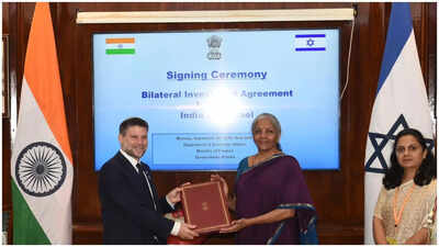 India, Israel sign treaty to boost trade, mutual investments