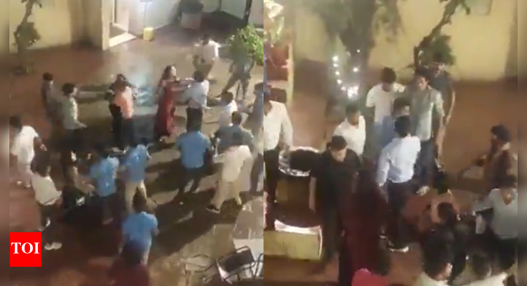 Slaps, kicks, & threats: Chaos in Jaipur restaurant as youths fight over reserved table