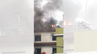 Watch: Protesters torch Nepal PM Oli’s private home; storm, vandalise President Poudel's residence