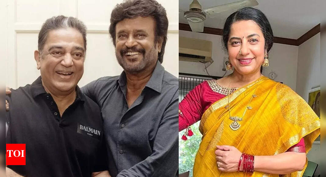 Suhasini on Rajinikanth and Kamal Haasan's reunion: Reveals, 'They are truly like brothers.'