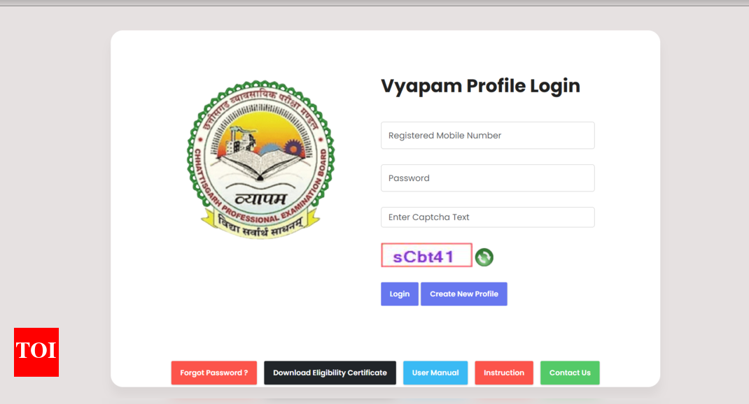 CG police admit card 2025 released at vyapamcg.cgstate.gov.in: Direct link to download hall tickets here