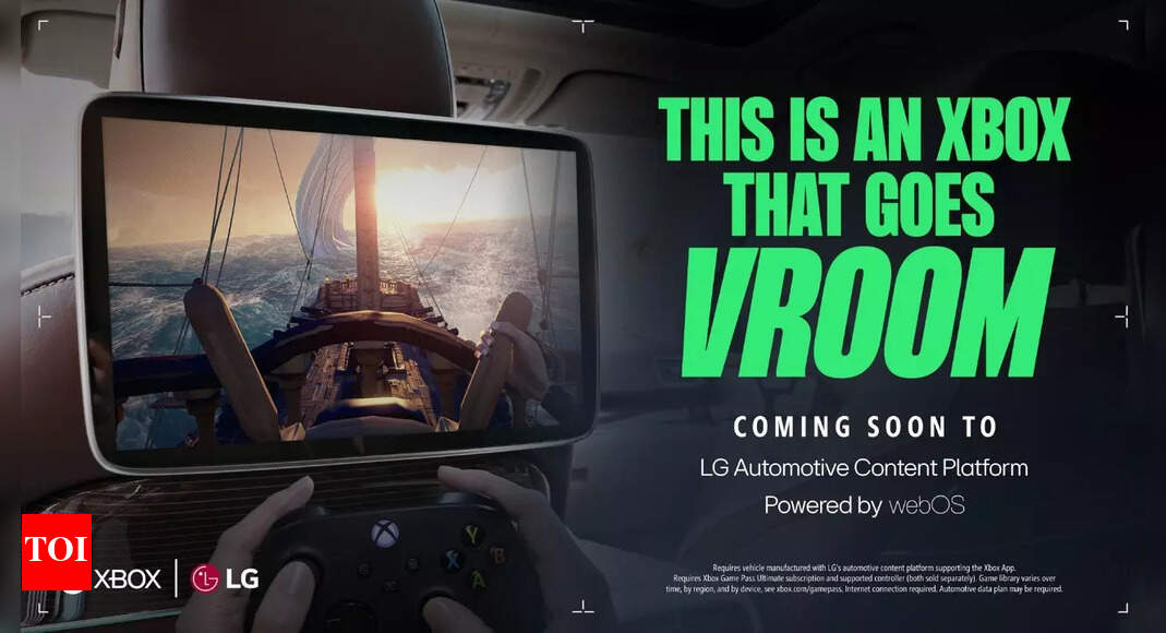 Microsoft and LG partner to bring Xbox Cloud Gaming to select cars