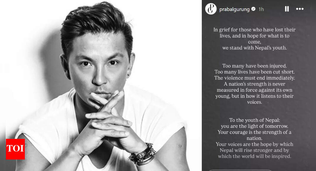 Nepalese-American designer Prabal Gurung turns his voice into a call for justice in Nepal