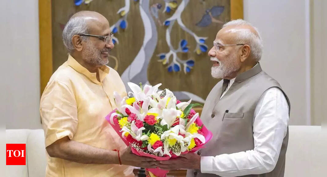 <div>VP elections: NDA candidate CP Radhakrishnan is Indias next vice-president; gets 452 votes</div> <div>VP elections: NDA candidate CP Radhakrishnan is India's next vice-president; gets 452 votes</div>