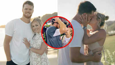 Sam Darnold’s fiancée Katie Hoofnagle caught sharing who got her heart rate ‘elevated’ during his Seahawks debut