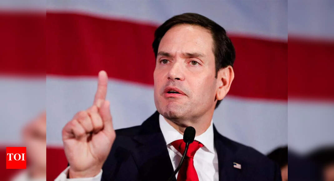 Rubio faces lawsuit over deportations of international students tied to their speech - The Times of India