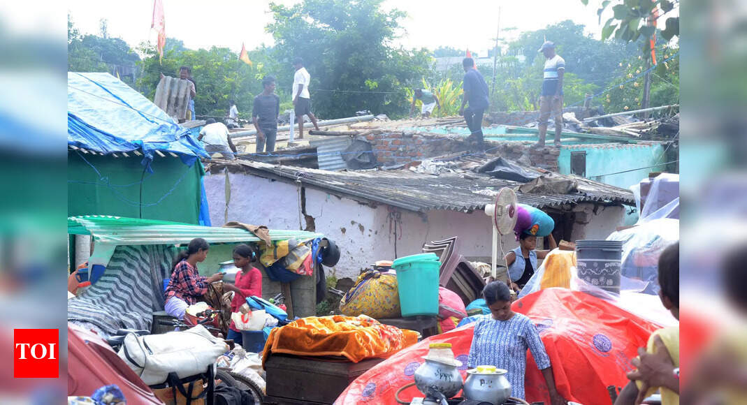 Ranchi eviction leaves over 100 families homeless ahead of festivities