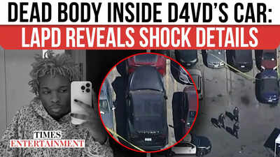 Singer D4vd's car found with 'dismembered' body in trunk; LAPD launches  death investigation | - The Times of India