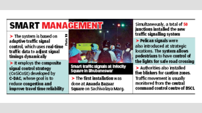 Bhubaneswar enhances traffic management with AI-based smart adaptive signalling system at 25 more junctions