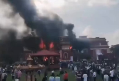  Ex-PM Khanal’s wife dies after house torched; president urges calm, dialogue