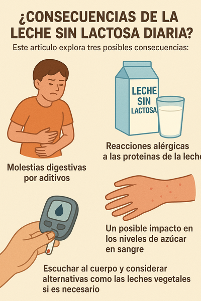 ¿Leche sin lactosa todos los días? Esto es lo que quizá no sabías
