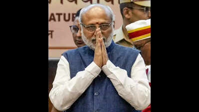 Mahayuti netas from Maharashtra congratulate Radhakrishnan on winning vice-presidential election