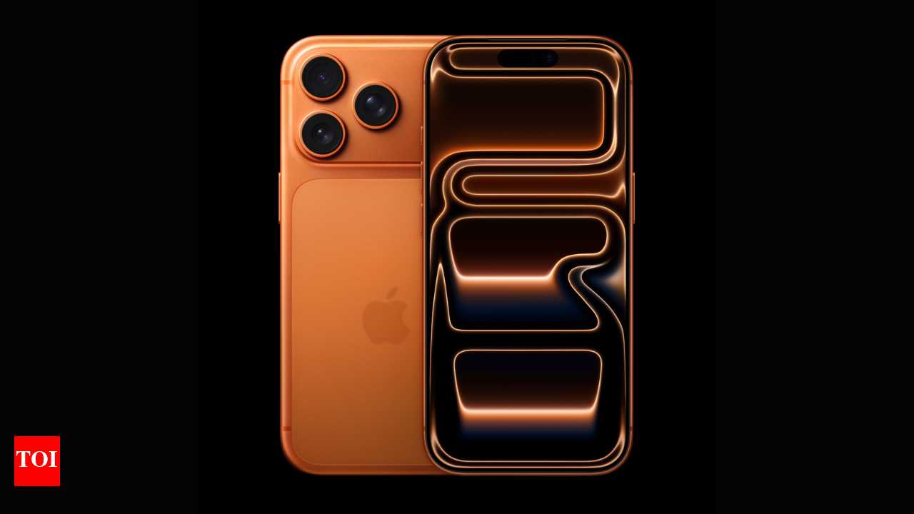 Apple launches iPhone 17 Pro, Pro Max with aluminium 'plateau' design, A19 Pro chip, and 48MP triple cameras | - The Times of India