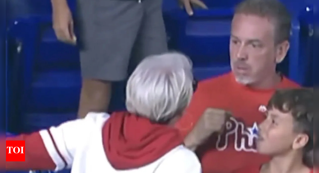 Phillies dad Drew Feltwell finally breaks his silence about the heated exchange with "Phillies Karen" over Harrison Bader’s home run ball