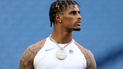 How much is Keon Coleman’s massive diamond chain really worth?
