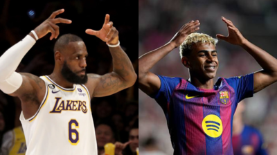 Lamine Yamal crowns himself like LeBron James, Barcelona wonderkid declares rise of soccer’s new king
