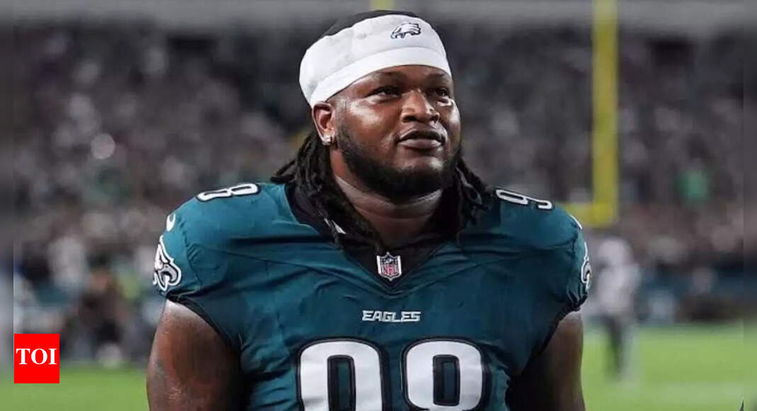 Eagles star Jalen Carter fined $57K and suspension served after spitting on Dak Prescott | NFL News - The Times of India