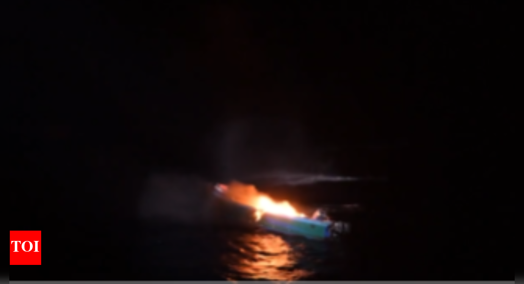 Watch: US coast guard blows up drug boat in Caribbean; seizes 13,000 pounds of cocaine