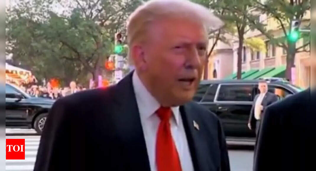 ‘Not my signature’: Trump dismisses Epstein birthday book claims as ‘waste of time’; watch ‘Not my signature’: Trump dismisses Epstein birthday book claims as ‘waste of time’; watch