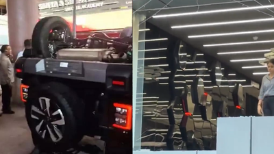Thar destroyed in ‘nimbu ritual’ misstep: SUV smashes through Delhi showroom's glass wall - watch