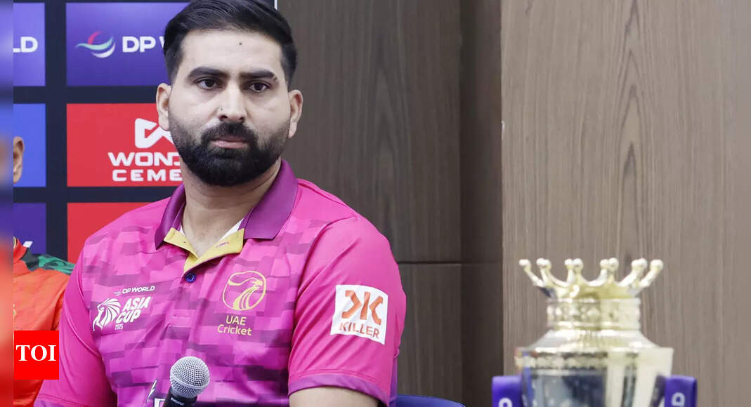 'Not a big match': UAE captain Waseem downplays clash against India