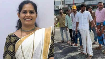 Lab technician killed as scooter skids on pothole, run over by truck at Karantaka's Kulur