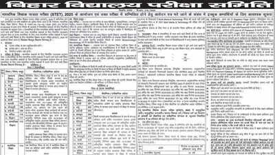 Bihar STET 2025 notification out, apply online from 11 September at secondary.biharboardonline.com