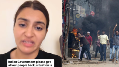 'Not even sparing tourists': Indian woman in Nepal cries for help; claims her entire hotel torched - video
