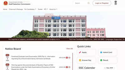  Check revised exam dates and city details at ssc.gov.in