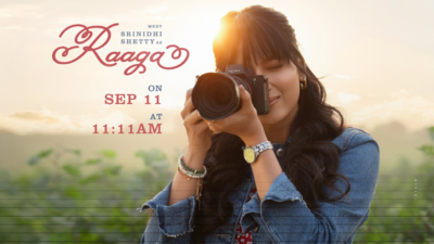 'Telusu Kada' poster: Srinidhi Shetty steps into the role of Raga - Check it out