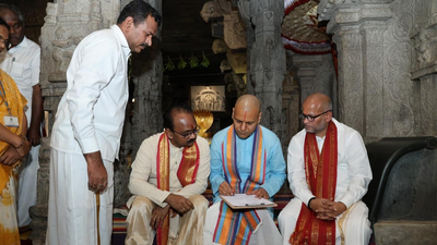 Anil Kumar Singhal begins second term as Tirupati temple trust executive officer; hints at reforms based on devotees feedback