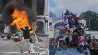Protestas de Nepal 'Gen Z': 5 veces el primer ministro Deuba dejó sangrando; FM perseguido y golpeado - las imágenes desgarradoras se vuelven virales